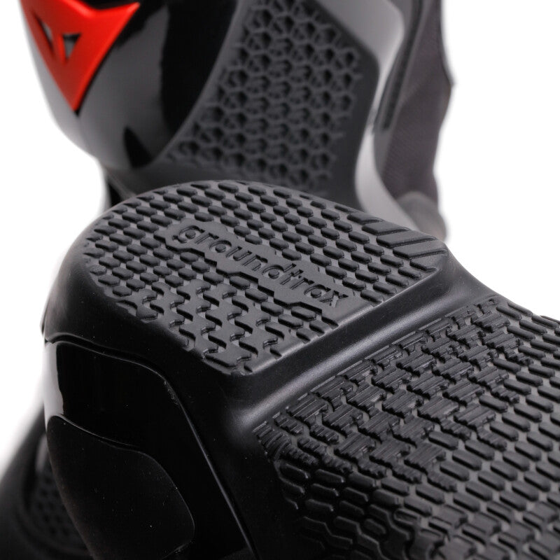 Dainese Torque 4 Air Boots Black/Red-Lava Size - 45 Dainese Motorcycle Boots  AXOPROS
