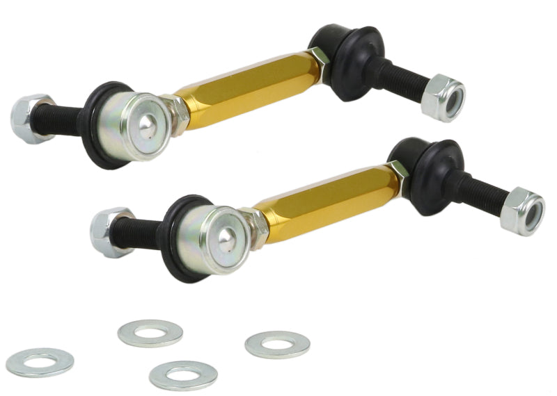 Whiteline Universal (25mm - 30mm) Adjustable Heavy Duty Ball Joints Sway Bar Link Whiteline Sway Bar Endlinks  AXOPROS