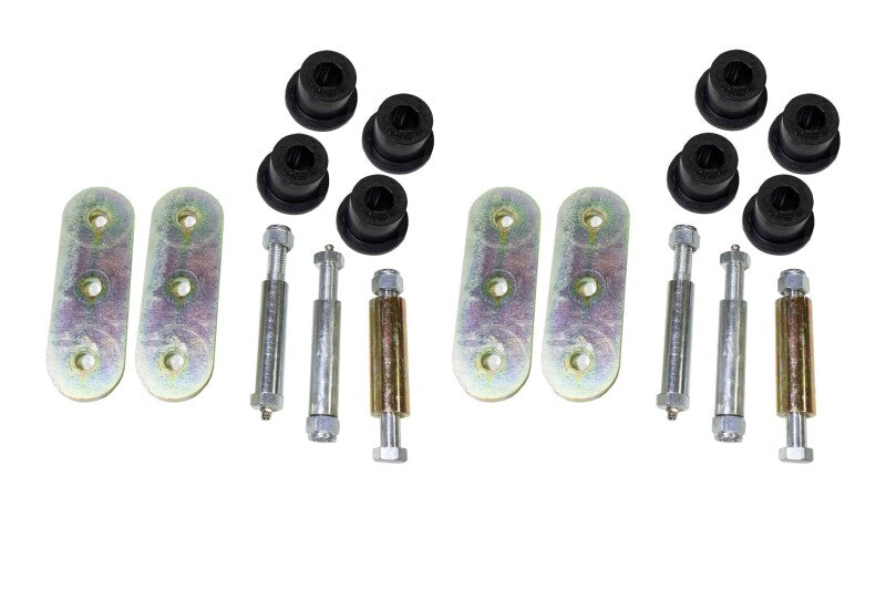 Fishbone Offroad 87-95 Jeep YJ Wrangler Front or Rear Greaseable Shackles Fishbone Offroad Shackle Kits  AXOPROS
