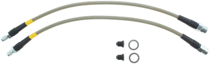 StopTech Mercedes E55/E63/E320/E350/E500/E550/S55/S63/S65/SL55/SL63/SL65 Front SS Brake Line Kit Stoptech Brake Line Kits  AXOPROS