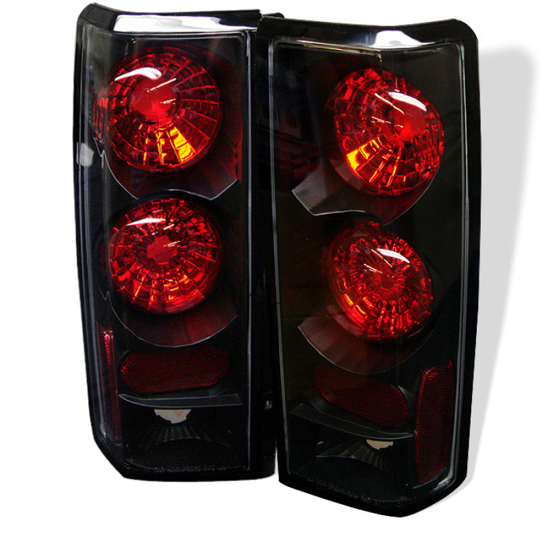 Spyder Chevy Astro/Safari 85-05 Euro Style Tail Lights Black ALT-YD-CAS85-BK SPYDER Tail Lights  AXOPROS