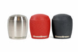 GrimmSpeed Stubby Shift Knob Stainless Steel (Raw) - M12x1.25 GrimmSpeed Shift Knobs  AXOPROS