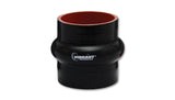 Vibrant 4 Ply Reinforced Silicone Hump Hose Connector - 2in I.D. x 3in long (BLACK) Vibrant Silicone Couplers & Hoses  AXOPROS