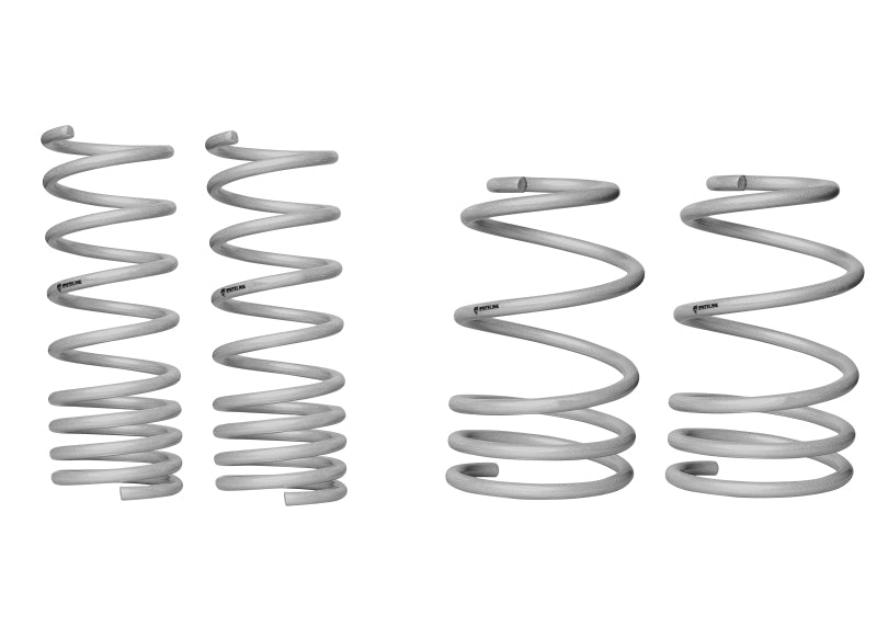 Whiteline 2016+ Ford Focus RS MK3 Front + Rear Performance Lowering Springs (Lowers 25mm) Whiteline Lowering Springs  AXOPROS