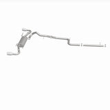 MagnaFlow 10-12 Mazda 3 L4 2.5L Hatchback Split Rear Exit Stainless Cat Back Performance Exhaust Magnaflow Catback  AXOPROS