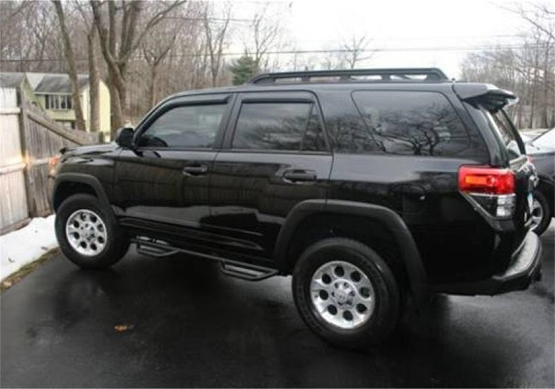 N-Fab Nerf Step 03-09 Toyota 4 Runner SUV 4 Door - Tex. Black - W2W - SRW - 2in N-Fab Side Steps  AXOPROS