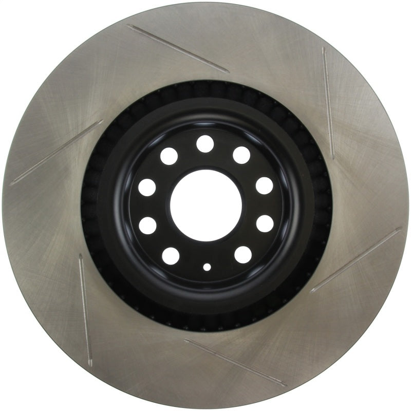 StopTech Power Slot 09 VW CC (Passat CC) / 06-09 Passat Front Right Slotted Rotor Stoptech Brake Rotors - Slotted  AXOPROS