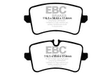 EBC 11 Audi A6 2.0 Turbo Yellowstuff Rear Brake Pads EBC Brake Pads - Performance  AXOPROS
