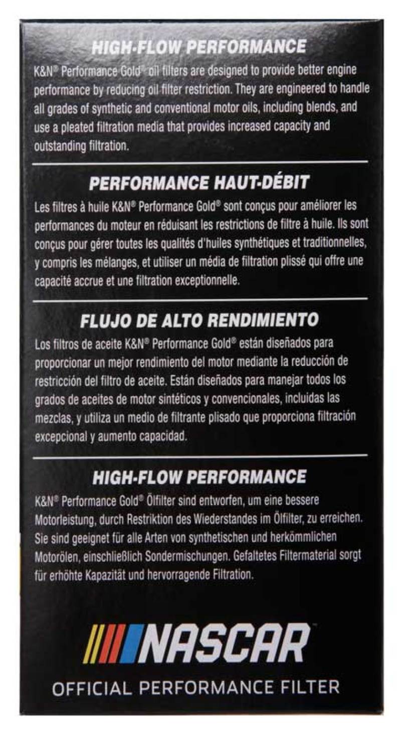 K&N Performance Oil Filter for 03-14 Volkswagen Jetta K&N Engineering Oil Filters  AXOPROS