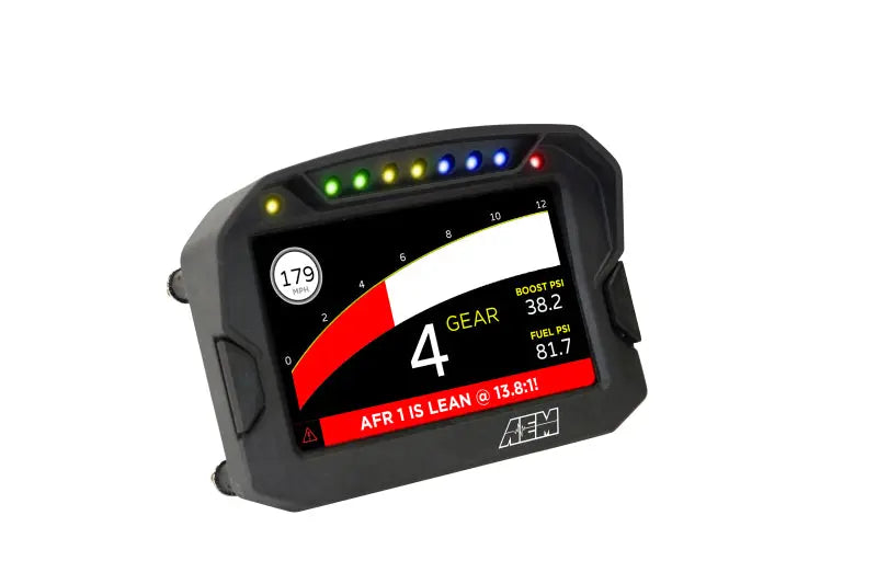 AEM CD-5G Carbon Digital Dash Display w/ Interal 10Hz GPS & Antenna AEM Gauges  AXOPROS