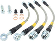 StopTech 07-13 Acura MDX Rear SS Brake Lines Stoptech Brake Line Kits  AXOPROS