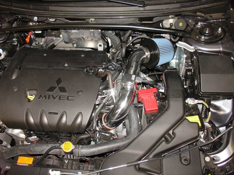 Injen 08-13 Lancer/Outlander Sport 2.0L 4 Cyl. Polished Short Ram Intake w/ MR Tech/Air Fusion Injen Cold Air Intakes  AXOPROS
