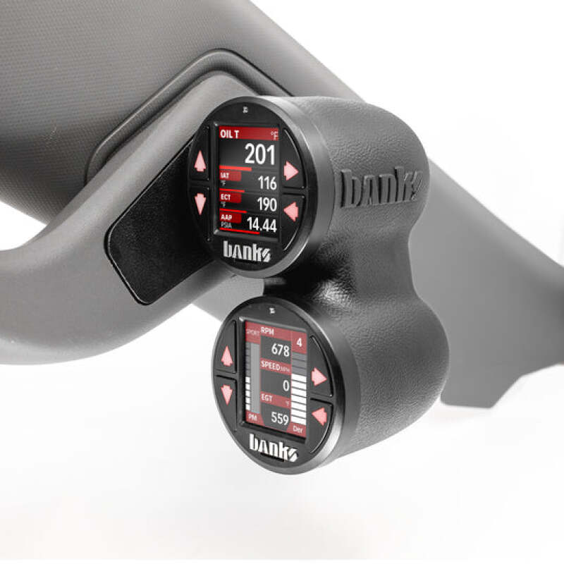 Banks Power 2022+ GM - iDash Stealth Dual Gauge Pod Kit Banks Power Gauge Pods  AXOPROS