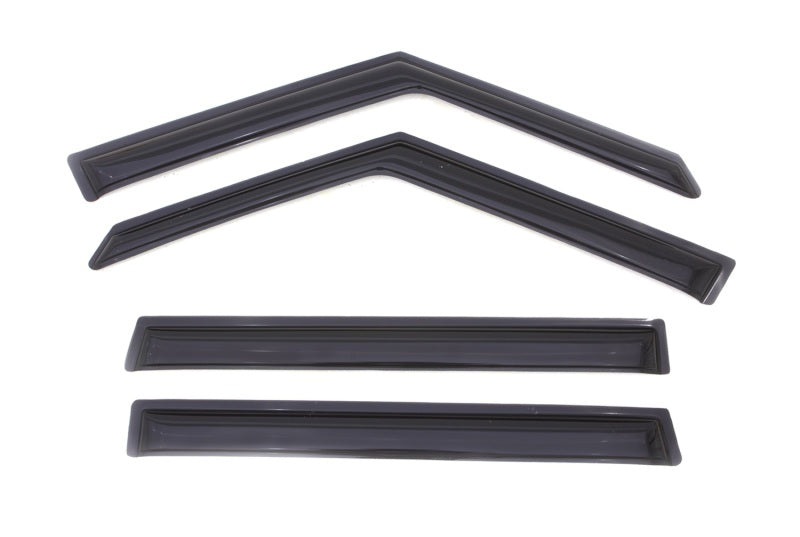 AVS 09-13 Kia Soul Ventvisor Outside Mount Window Deflectors 4pc - Smoke AVS Wind Deflectors  AXOPROS