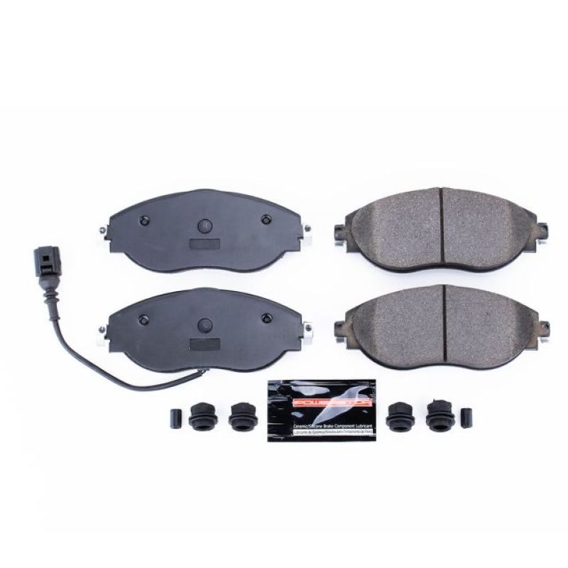 Power Stop 2019 Audi A3 Quattro Front Z23 Evolution Sport Brake Pads w/Hardware PowerStop Brake Pads - Performance  AXOPROS