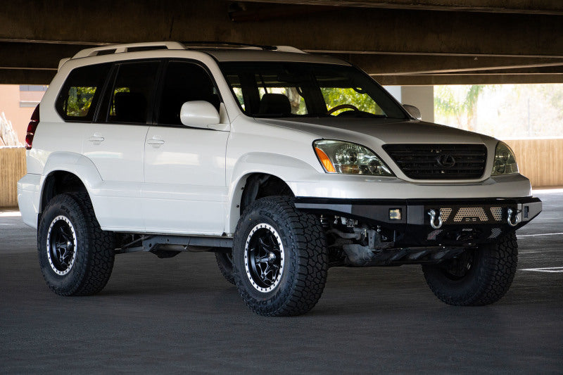 DV8 Offroad 03-09 Lexus GX 470 MTO Series Winch Front Bumper DV8 Offroad Bumpers - Steel  AXOPROS