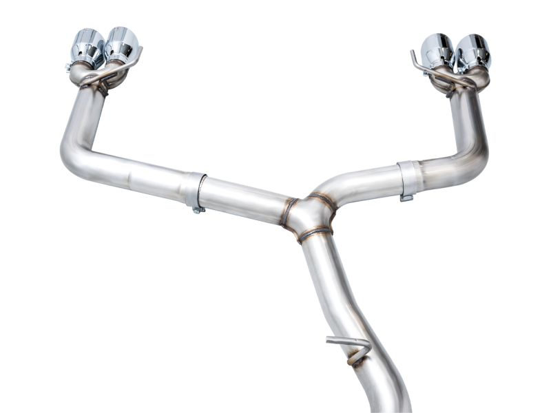 AWE Tuning 2022+ VB Subaru WRX Track Edition Exhaust - Chrome Silver Tips AWE Tuning Catback  AXOPROS