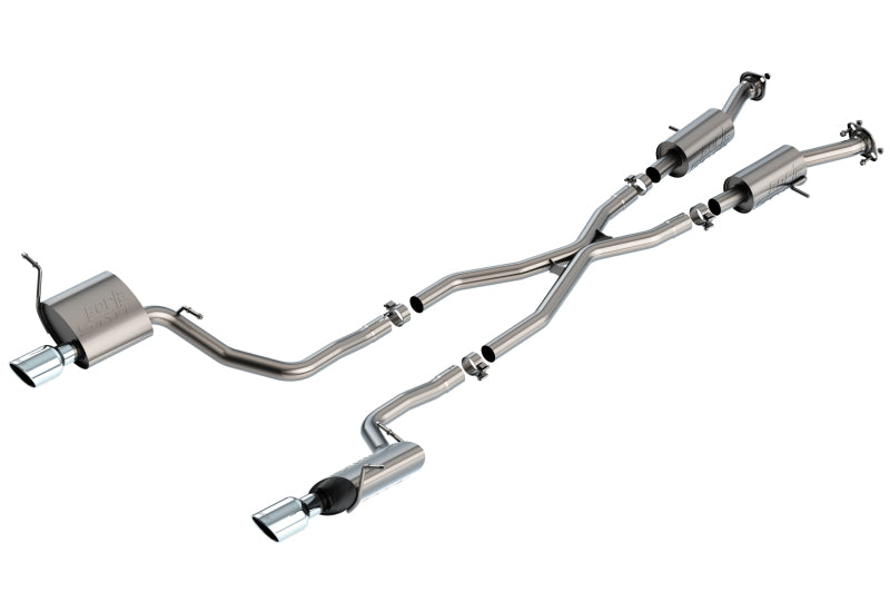 Borla 14-20 Jeep Grand Cherokee 3.6L V6 2/4WD 2.25in S-Type Cat-back Borla Catback  AXOPROS