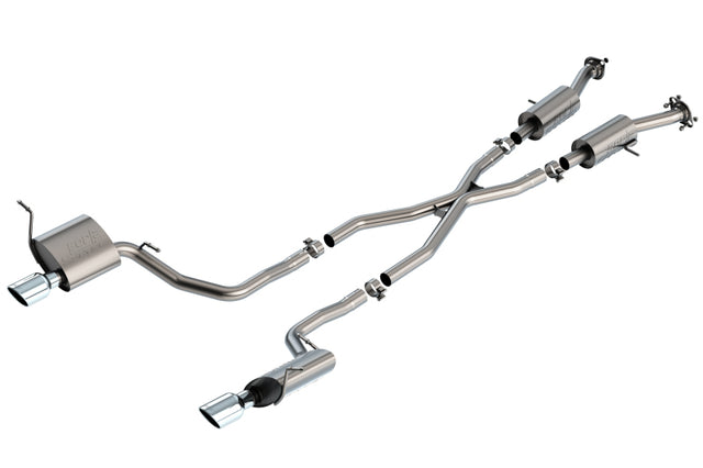 Borla 14-20 Jeep Grand Cherokee 3.6L V6 2/4WD 2.25in S-Type Cat-back Borla Catback  AXOPROS