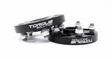 Torque Solution Forged Aluminum Wheel Spacer Subaru 56mm Hub 5x100 - 25mm Torque Solution Wheel Spacers & Adapters  AXOPROS