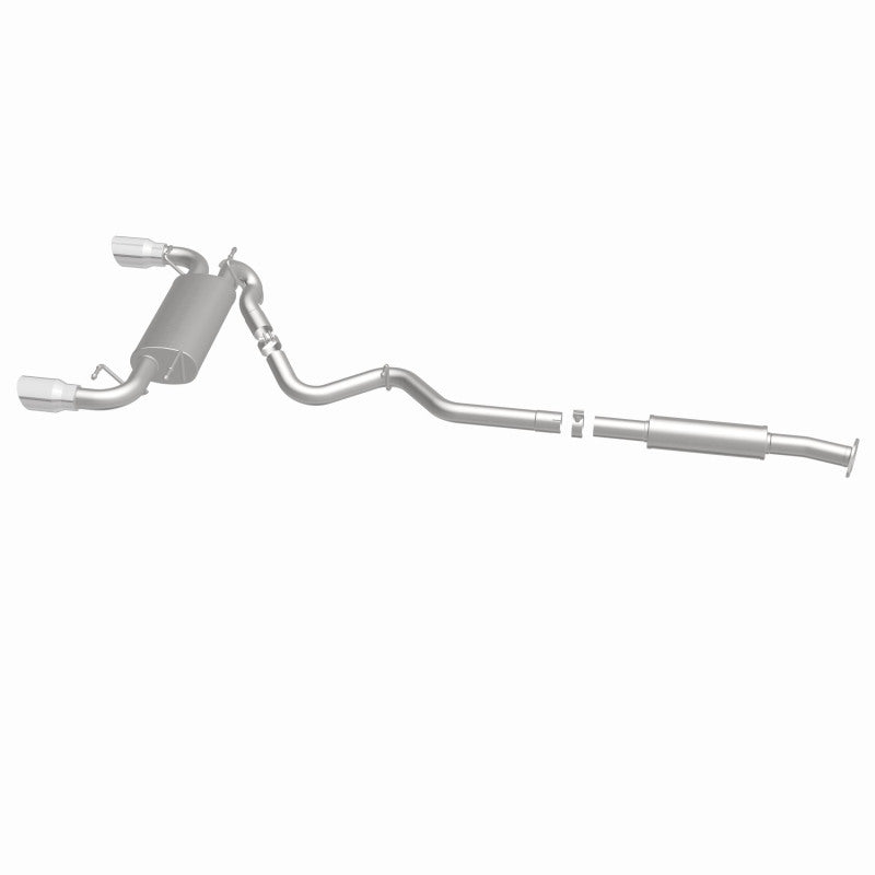 MagnaFlow 13 Scion FR-S / 13 Subaru BRZ Dual Split Rear Exit Stainless Cat Back Performance Exhaust Magnaflow Catback  AXOPROS