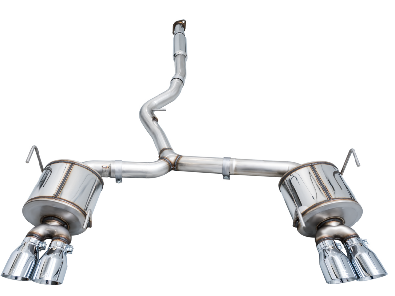 AWE Tuning 2022+ VB Subaru WRX Touring Edition Exhaust - Chrome Silver Tips AWE Tuning Catback  AXOPROS