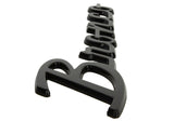 Ford Racing 21-24 Bronco Classic Script Fender Badge Kit - Gloss Black Ford Racing Other Body Components  AXOPROS