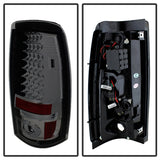 Spyder Chevy Silverado 1500 03-06 (Does Not Fit Stepside)LED Tail Lights Smke ALT-YD-CS03-LED-SM SPYDER Tail Lights  AXOPROS