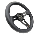 NRG Reinforced Steering Wheel (320mm) w/Carbon Center Spoke NRG Steering Wheels  AXOPROS