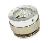 NRG Quick Release Gen 1.5 - Silver Body / Titanium Chrome Ring NRG Quick Release Adapters  AXOPROS