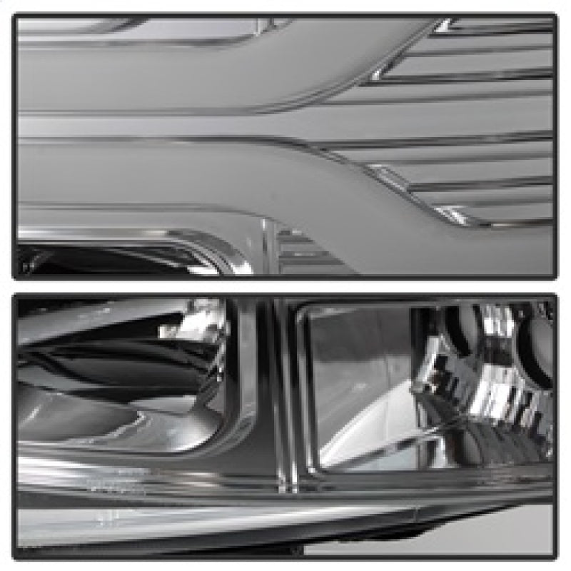 Spyder Chevy Silverado 1500 07-13 Version 3 Projector Headlights - Chrome PRO-YD-CS07V3-LBDRL-C SPYDER Headlights  AXOPROS