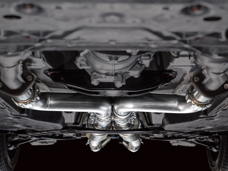 AWE 2023 Nissan Z RZ34 RWD Touring Edition Catback Exhaust System w/ Diamond Black Tips AWE Tuning Catback  AXOPROS