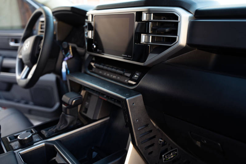 DV8 Offroad 22-23 Toyota Tundra Center Console Molle Panels/Device Mount DV8 Offroad Exterior Trim  AXOPROS