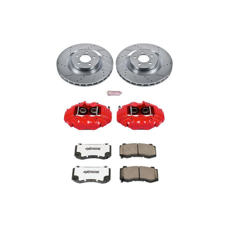 PowerStop Power Stop 06-08 Dodge Magnum Front Z26 Street Kit w/Cals Brake Kits - Performance D&S aftermarket performance part