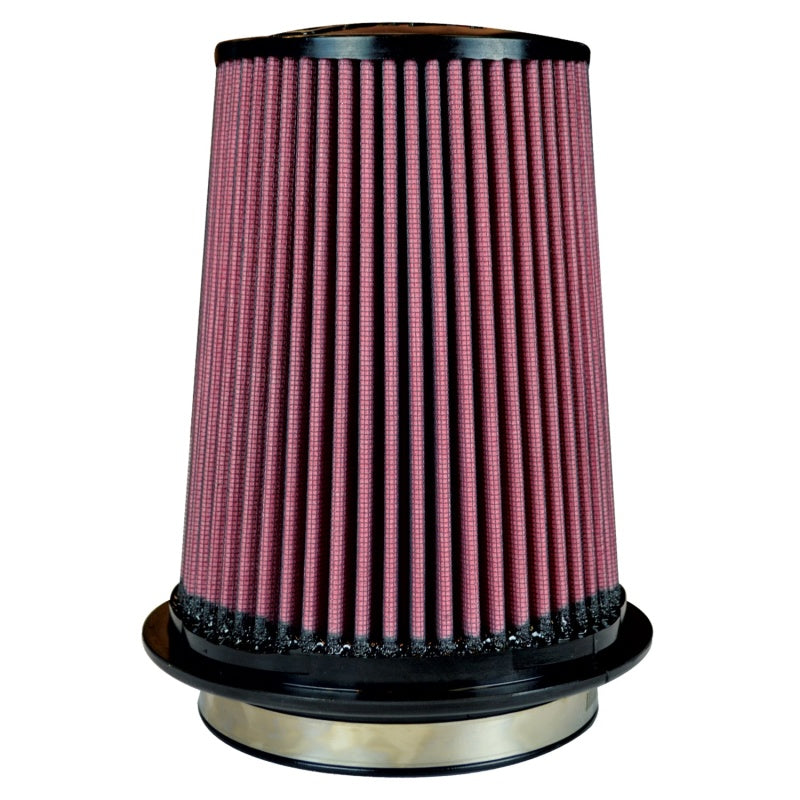 Injen Oiled Air Filter 5.0in Flange ID / 7.0in Twist Lock Base / 7.9in Media Height / 5.0in Top Injen Air Filters - Drop In  AXOPROS