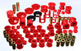 Energy Suspension 89-94 Nissan 240SX (S13) Red Hyper-Flex Master Bushing Set Energy Suspension Bushing Kits  AXOPROS
