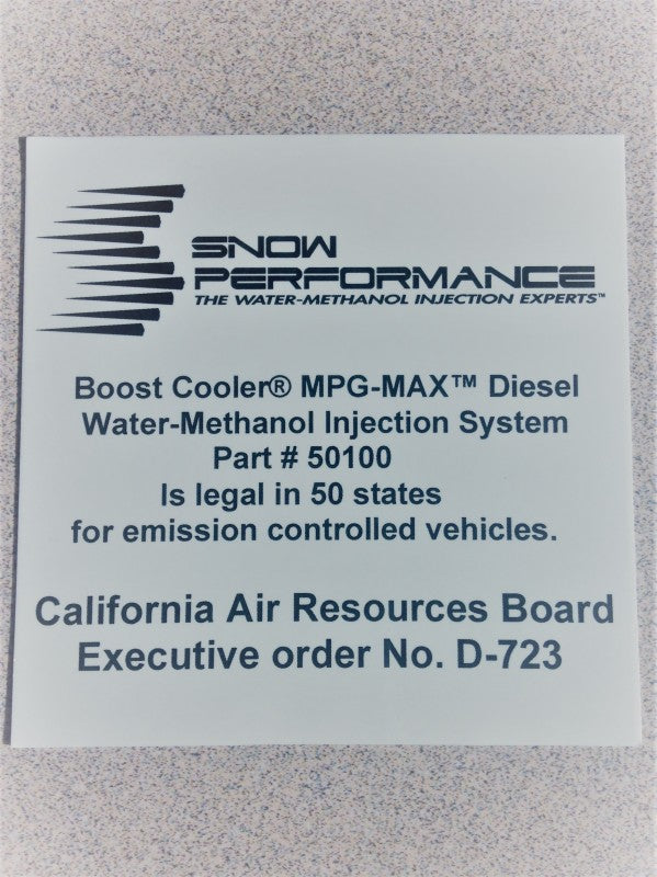Snow Performance Stg 3 Boost Cooler Water Injection Kit TD Univ. (SS Braided Line and 4AN Fittings) Snow Performance Water Meth Kits  AXOPROS