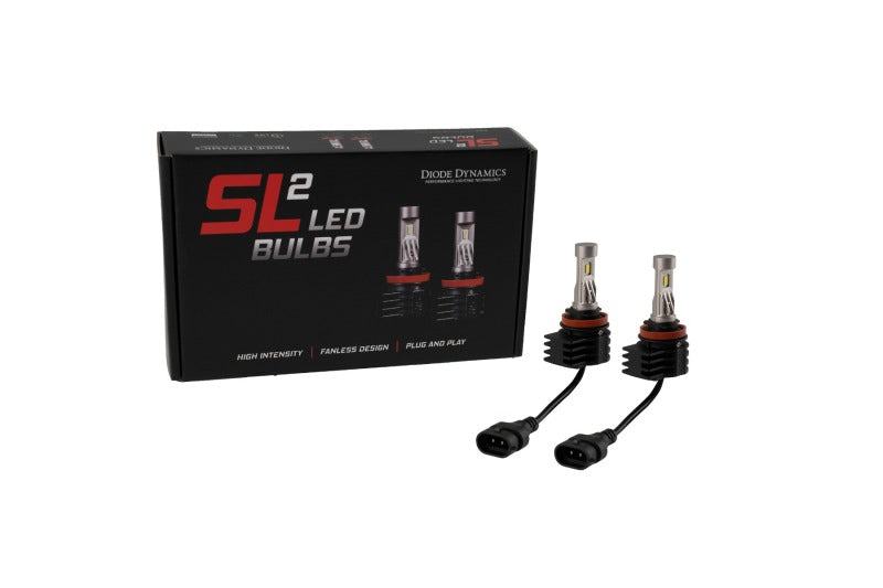 Diode Dynamics H11/H8/H9 White SL2 LED Bulbs (pair) Diode Dynamics Bulbs  AXOPROS