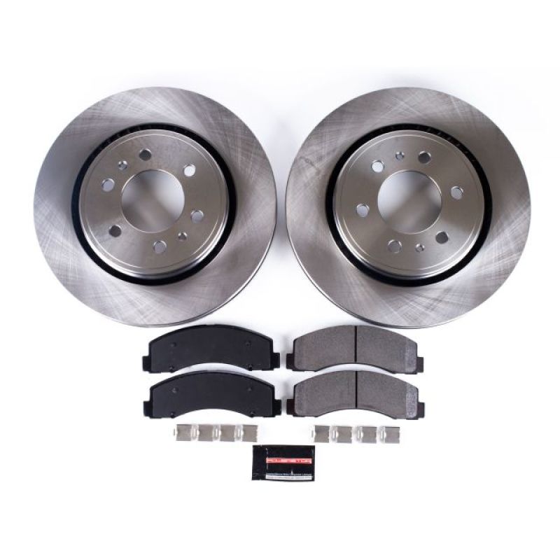 Power Stop 10-18 Ford Expedition Front Autospecialty Brake Kit PowerStop Brake Kits - OE  AXOPROS