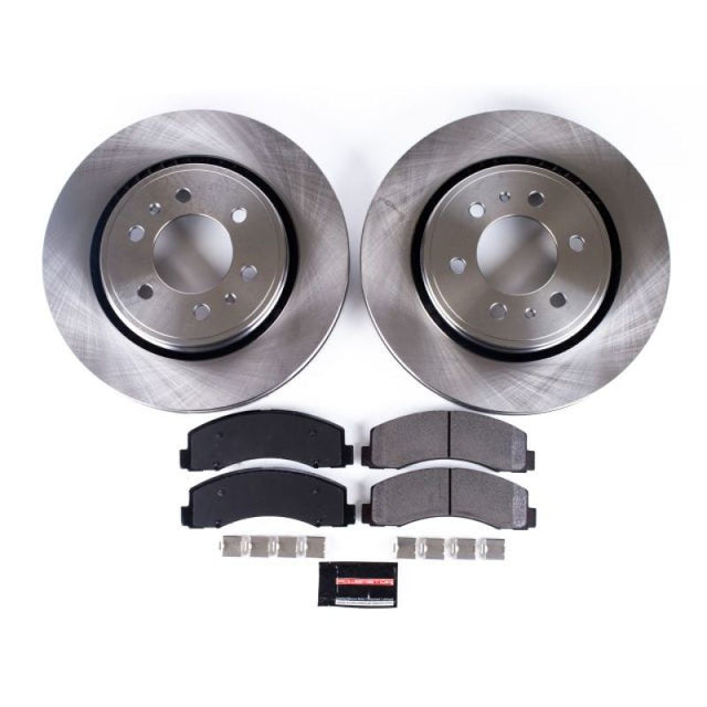 Power Stop 10-18 Ford Expedition Front Autospecialty Brake Kit PowerStop Brake Kits - OE  AXOPROS