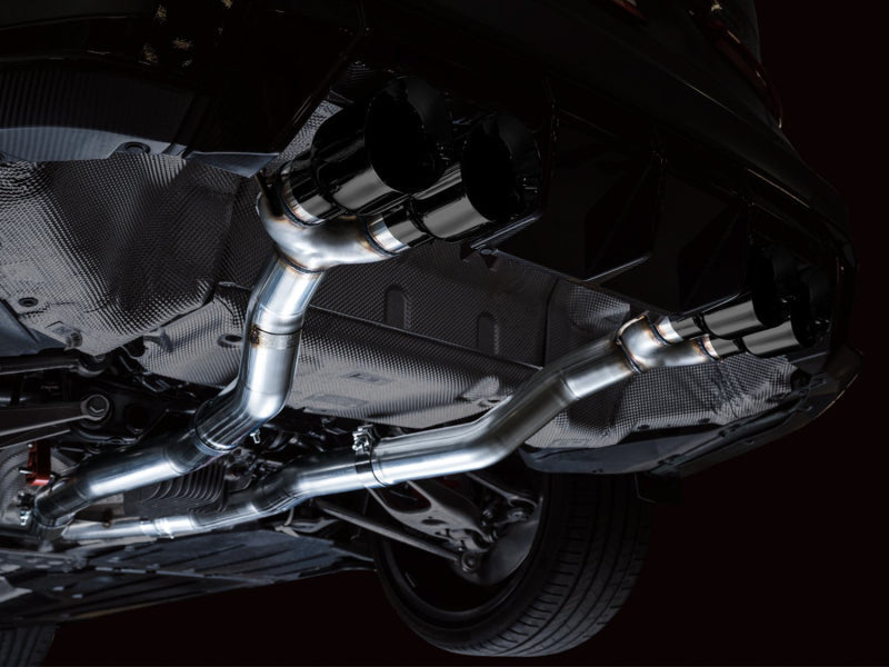 AWE Track Edition Catback Exhaust for BMW G8X M3/M4 - Diamond Black Tips AWE Tuning Catback  AXOPROS