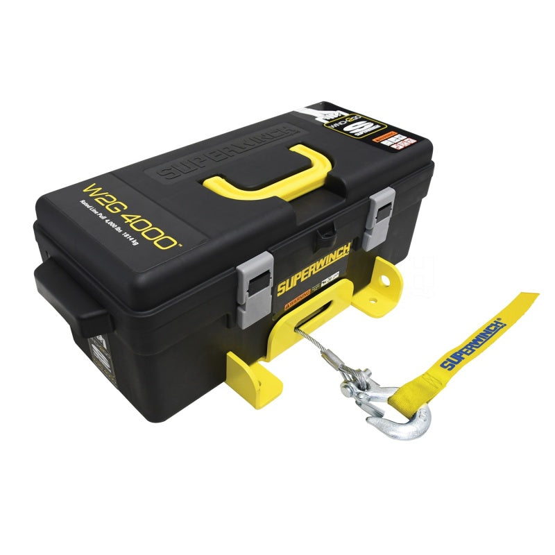 Superwinch 4000 LBS 12V DC 3/16in x 50ft Steel Rope Winch2Go Steel Rope Superwinch Winches  AXOPROS