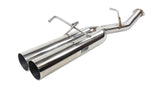 ISR Performance EP (Straight Pipes) Dual Tip Exhaust 4in - 89-94 (S13) Nissan 240sx ISR Performance Catback  AXOPROS
