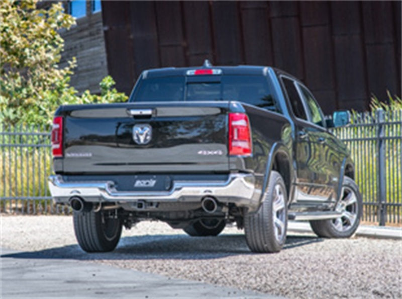 Borla 2019 RAM 1500 5.7L V8 AT 4DR Crew Cab Short Bed Atak SS Catback Exhaust - Black Chrome Tip Borla Catback  AXOPROS