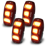 Oracle Underbody  RGB+W Wheel Well Rock Light Kit - 4 PCS - ColorSHIFT ORACLE Lighting Light Bars & Cubes  AXOPROS