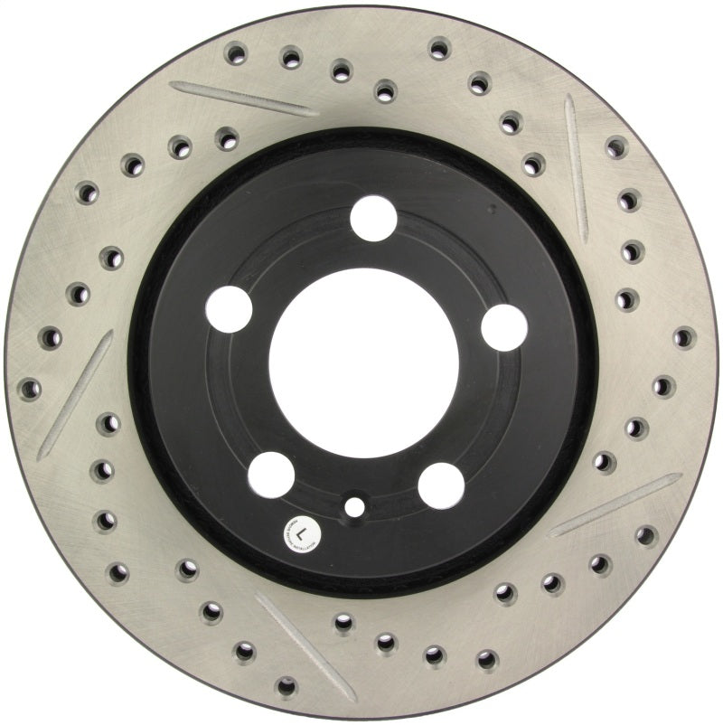 StopTech Slotted & Drilled Sport Brake Rotor Stoptech Brake Rotors - Slot & Drilled  AXOPROS