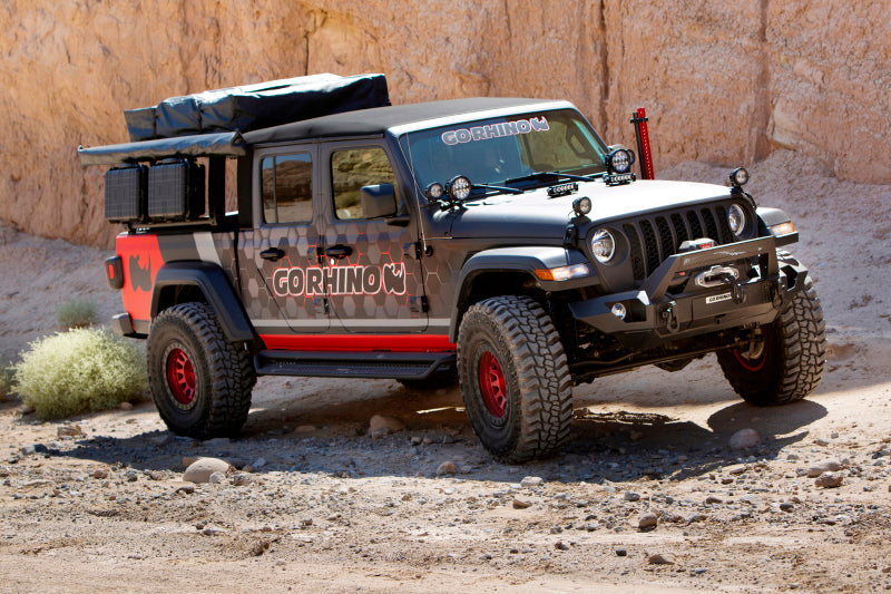 Go Rhino 19-21 Jeep Gladiator XRS Overland Xtreme Rack - Box 1 (Req. gor5950000T-02) Go Rhino Truck Bed Rack  AXOPROS