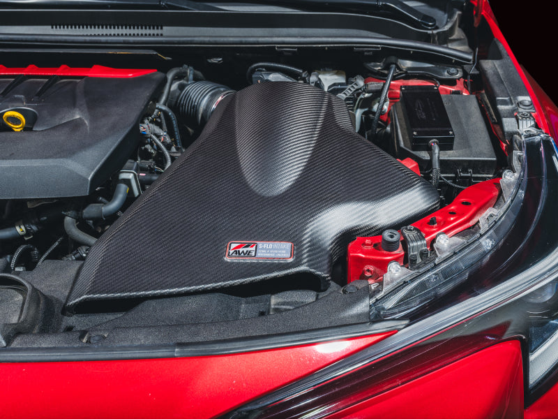 AWE Tuning AWE Tuning 23-24 Toyota GR Corolla S-FLO Carbon Fiber Intake Cold Air Intakes aftermarket performance part