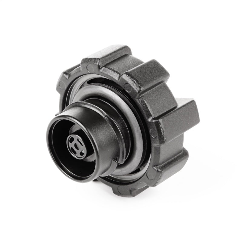 Rugged Ridge 01-19 Jeep Wrangler TJ/LJ/JK/JL Black Elite Aluminum Fuel Cap Rugged Ridge Fuel Caps  AXOPROS