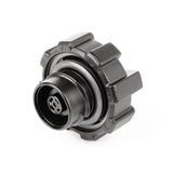 Rugged Ridge 01-19 Jeep Wrangler TJ/LJ/JK/JL Black Elite Aluminum Fuel Cap Rugged Ridge Fuel Caps  AXOPROS